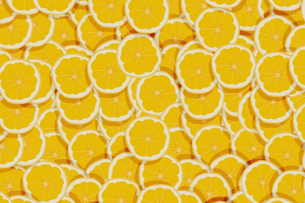 Abstrakter Zitronenhintergrund Für Textilien Oberfläche Druckdesign — Stockvektor