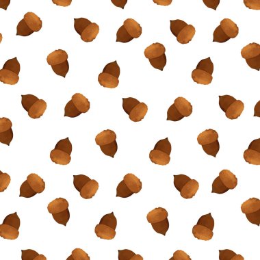 Kusursuz palamut deseni. Meşe arkaplanı