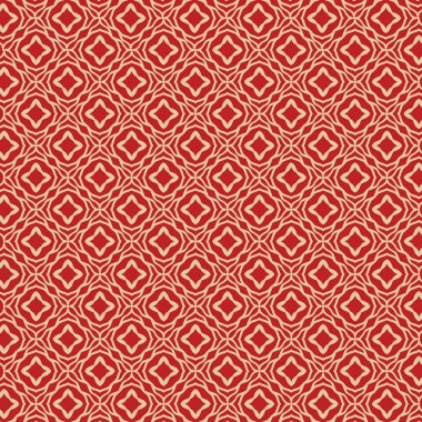 Kırmızı arka planı olan lüks bir model. Geometrik desen tasarımı