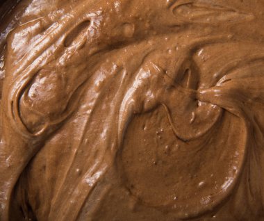 Chocolate texture dough . 