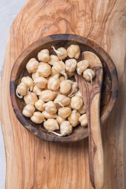 Taze fasulye. Lahanalı nohut. Vejetaryenlik. Sağlıklı beslenme.