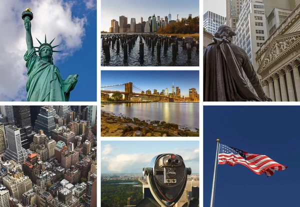 Collage di New York — Foto Stock