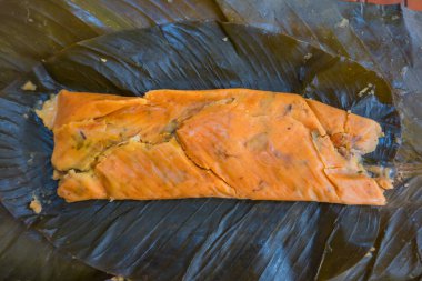 Hallacas, Venezuela 'nın Noel şenliklerinde tipik bir yemektir..