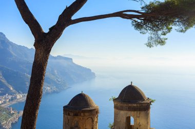 Villa rufolo görünümünde ravello İlçesi