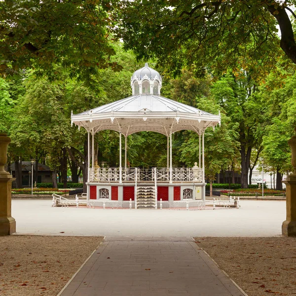 Florida park in the city of vitoria — Stock Photo, Image