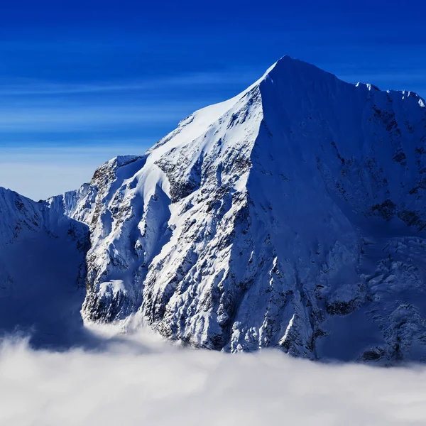 Vista de la montaña en los Alpes — Foto de Stock