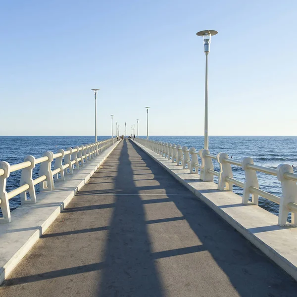 Forte dei marmi molo zobrazení — Stock fotografie