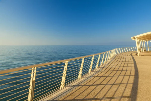 Lido di camaiore pier view — Stock Photo, Image