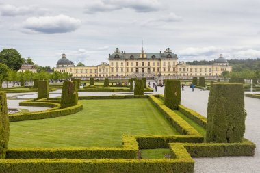 drottninghlom Saray görünümünde olan city of Stockholm