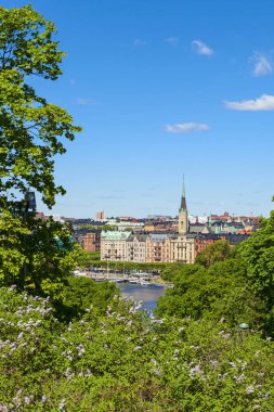 eski şehir tipycal görünümü Stockholm