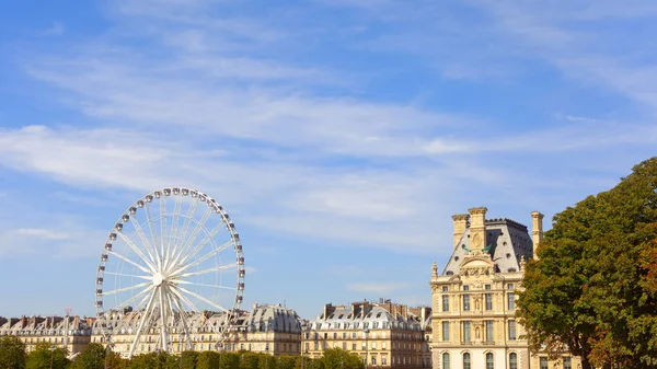 Hög utsikt i staden Paris — Stockfoto