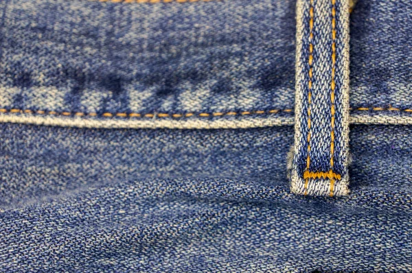 Dettaglio jeans, blue old jeans, denim — Foto Stock