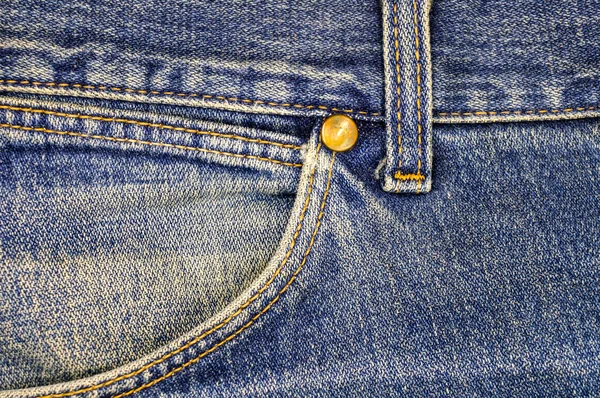 Džíny detailu, modré staré džíny, Jeans — Stock fotografie