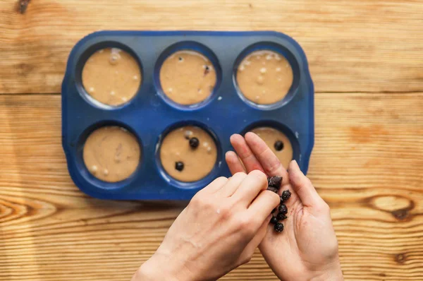 Muffin heathy fatti in casa — Foto Stock