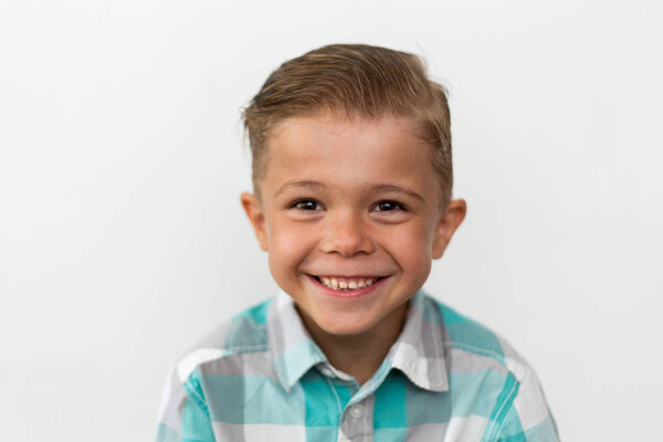 Little Boy Kid Adorable Cute Portrait