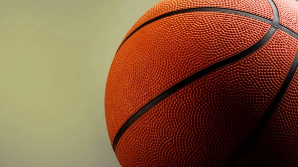 Basketbal Izolované Přes Šedé Pozadí — Stock fotografie