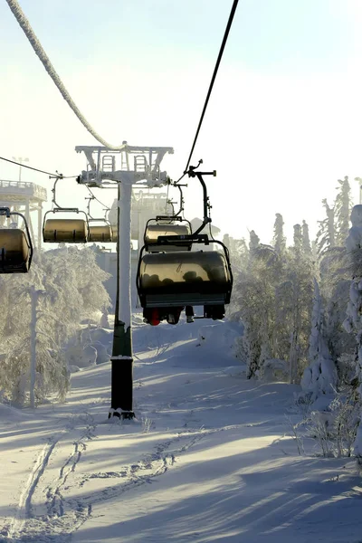 Belaya dağında yamaçları ve asansörleri olan bir kayak kompleksi var. Kışın ladin ve yaprak döken ağaçların hepsi tuhaf şekilli kar ve buzla kaplıdır. Dağ çevre için güzel bir manzara sunuyor.