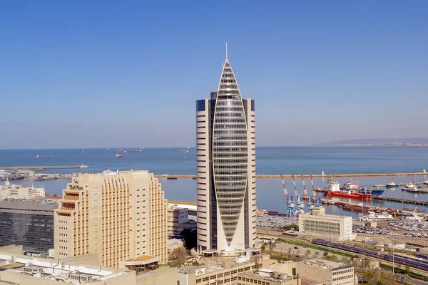 Vista Aérea Ciudad Moderna Durante Día — Foto de Stock