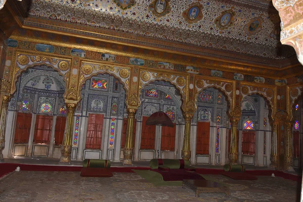 Vista Rang Mahal Maherangarh Fort Chidiyakut Hill Jodhpur — Fotografia de Stock