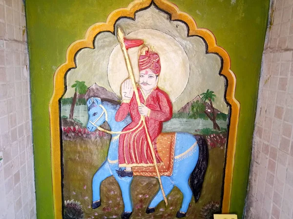 Indian Hindu God Shri Goga Maharaj — стокове фото