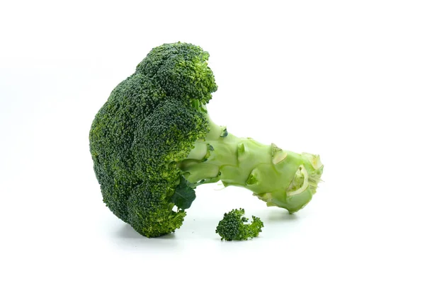 Stor Nyskuren Frisk Italiensk Grön Broccoli — Stockfoto