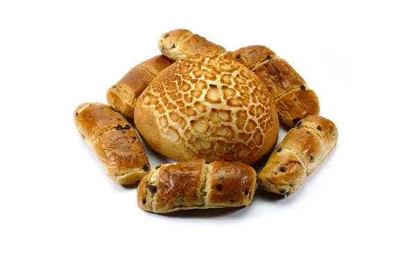 这是一种非常罕见的特别的法国面包 在圣诞节期间被发现 它的味道很好 皮很脆 — 图库照片