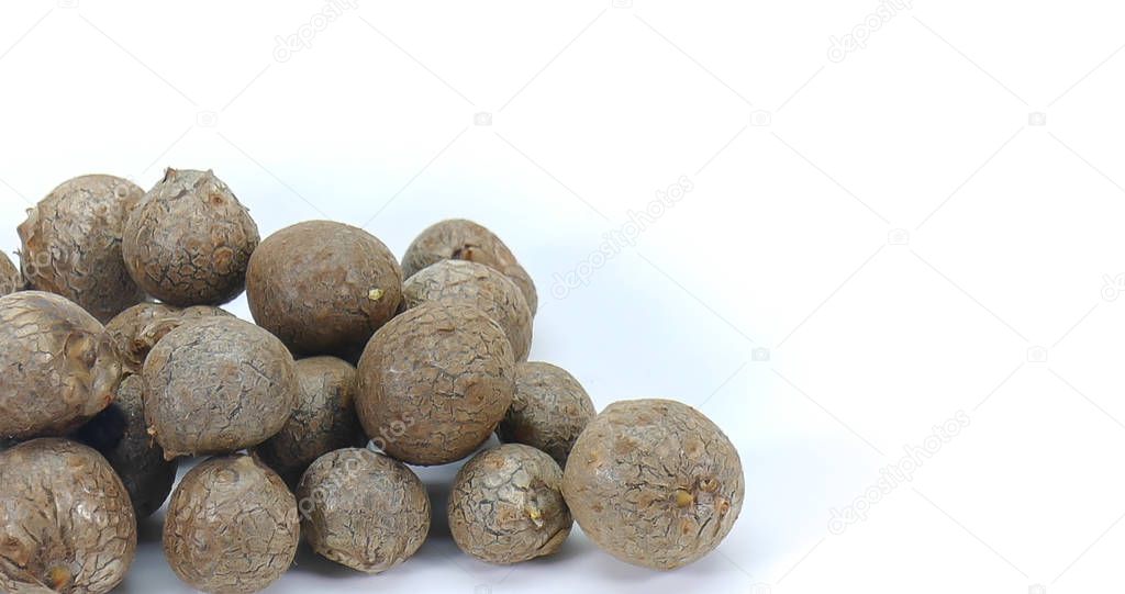 Air Potatoes bulbils, it's a vine fruits (Dioscorea bulbifera) containing the steroid diosgenin