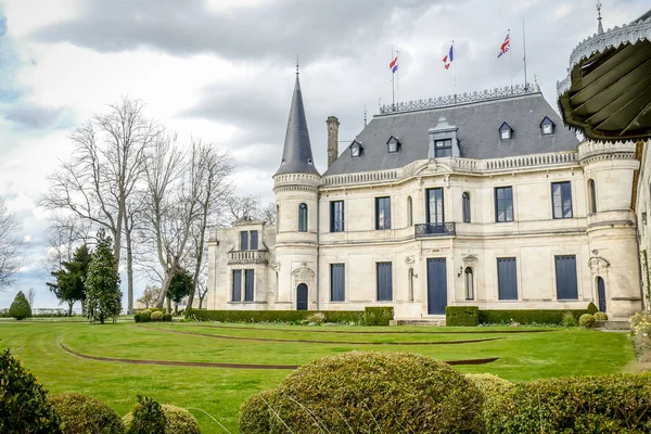 Bordeaux Margaux Chateau Palmer Prestigeträchtiges Und Berühmtes Weingut Für Bordeaux — Stockfoto