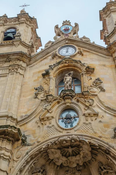 Architectural Details Sculptures Ornaments Basilica Santa Maria Del Coro San — Stock Photo, Image