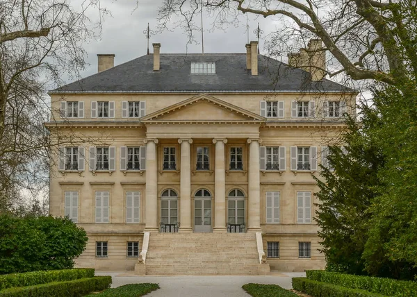 Chateau Margaux Bordeaux Francja Najbardziej Znane Winnice Świecie — Zdjęcie stockowe