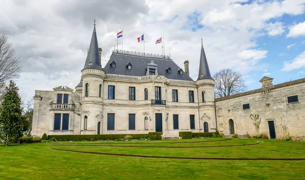 Chateau Palmer Margaux Fransa Bordeaux Şarabının Çok Popüler Ünlü Şaraphanesi — Stok fotoğraf