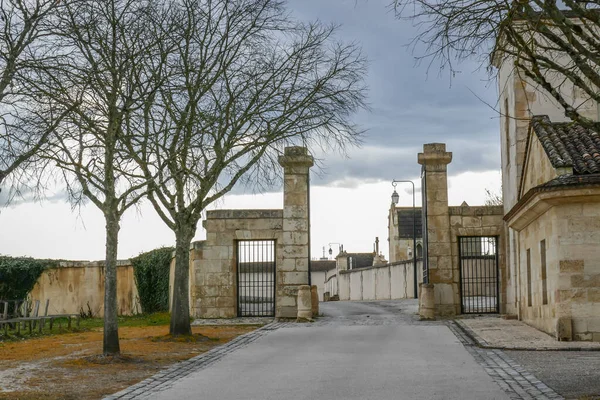Chateau Margaux Μπορντό Γαλλία Κατέχει Ρεκόρ Για Πιο Ακριβό Μπουκάλι — Φωτογραφία Αρχείου