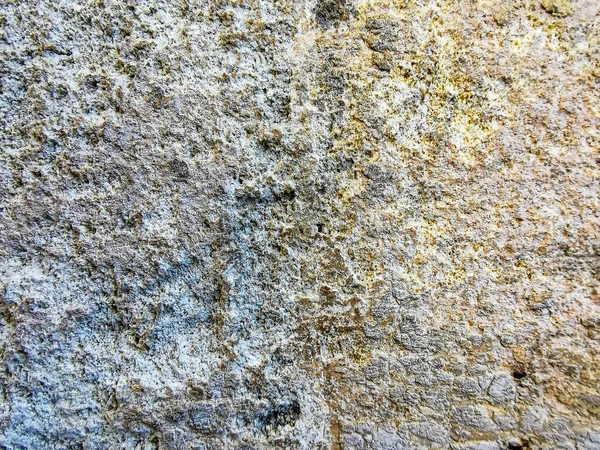 Textura Pared Piedra Vieja Dañada Con Manchas Color Para Diseño — Foto de Stock