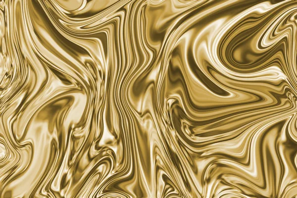 Flytande guld eller gul konsistens bakgrund för tapeter, dekoration eller design fungerar — Stockfoto