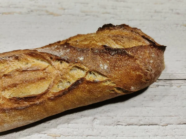 Традиційний Ремісник Французького Хліба Класичний Подачі Будь Якою Їжею Ідеальний — стокове фото
