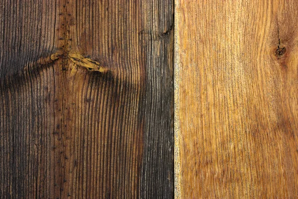 木製の赤茶色の質感のドア — ストック写真