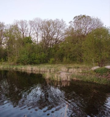 Nehirde bahar çok güzeldir.
