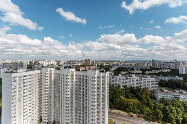 Moskova Bölgesi yaz havadan görünümü