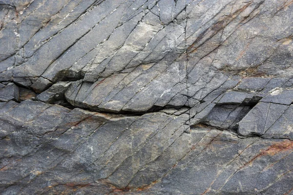 Tekstura skały północ podwodne w czasie odpływu — Zdjęcie stockowe