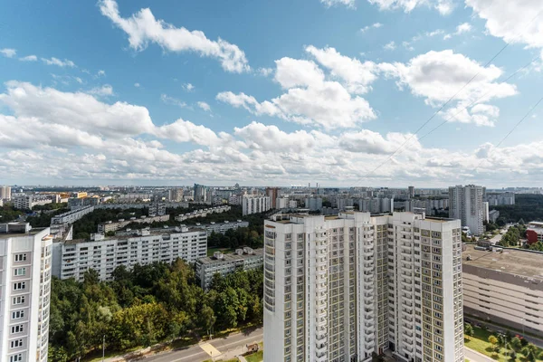 Moskova Bölgesi yaz havadan görünümü