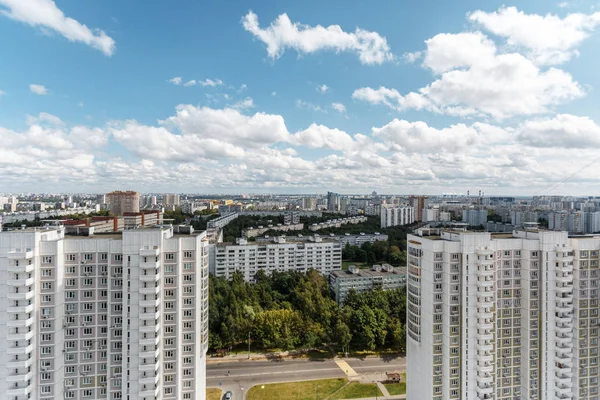 Moscú distrito verano vista aérea —  Fotos de Stock