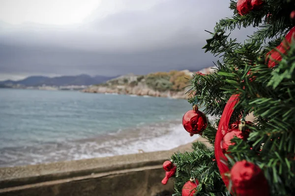 Fırtına öncesi Noel üç ve deniz