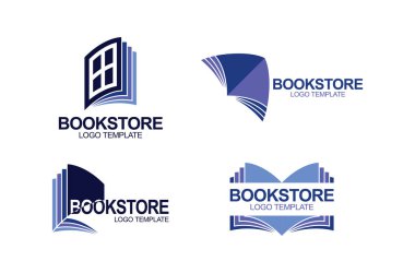 Kitap logosu ayarlama şablonu