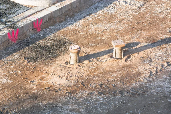 Großer Propangas Oder Flüssiggastanks Garten - Stockfotografie