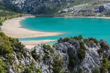Cuber rezervuar Sierra de Tramuntana, Mallorca, İspanya    