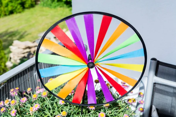 Colorido pinwheel colorido — Foto de Stock