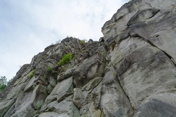 Externsteine, вражає пісковика скелі Бреш на Teuto — стокове фото