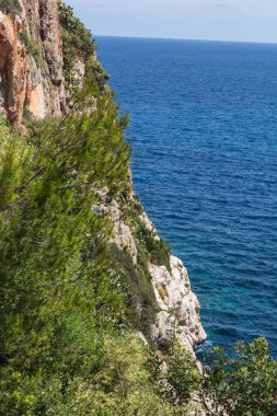 B Mallorca west coast üzerinde ay   