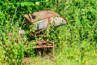 Eski kömür terazileri. 
