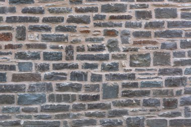 Eski bir taş duvar duvar yapısı